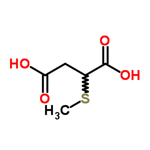 Butanedioic acid,2-(methylthio)-Structure,22119-05-7Structure Butanedioic acid,2-(methylthio)- Structure,22119-05-7Structure