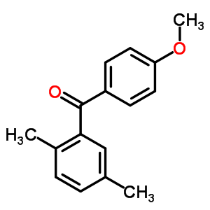 (2,5-Dimethyl-phenyl)-(4-methoxy-phenyl)-methanoneStructure,22996-47-0Structure (2,5-Dimethyl-phenyl)-(4-methoxy-phenyl)-methanone Structure,22996-47-0Structure