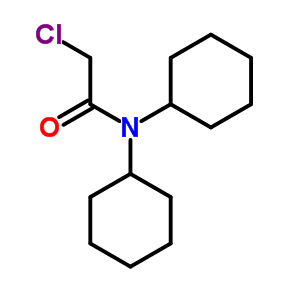 Acetamide,2-chloro-n,n-dicyclohexyl-Structure,2567-50-2Structure Acetamide,2-chloro-n,n-dicyclohexyl- Structure,2567-50-2Structure