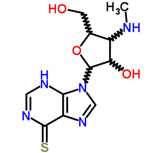 Inosine,3-deoxy-3-(methylamino)-6-thio-(9ci)Structure,25791-57-5Structure Inosine,3-deoxy-3-(methylamino)-6-thio-(9ci) Structure,25791-57-5Structure