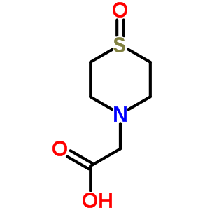 1-氧化物-4-硫代嗎啉乙酸結(jié)構(gòu)式_258530-60-8結(jié)構(gòu)式