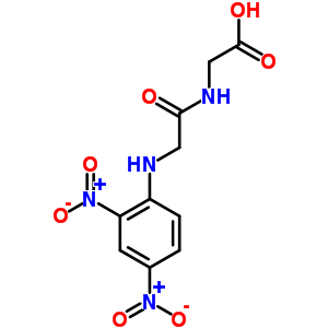 (6CI,7CI,8CI,9CI)-N-[N-(2,4-二硝基苯基)甘氨?；鵠-甘氨酸結(jié)構(gòu)式_26227-87-2結(jié)構(gòu)式