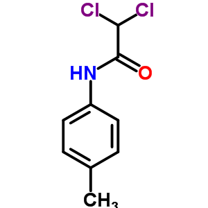 Acetamide,2,2-dichloro-n-(4-methylphenyl)-Structure,2842-11-7Structure Acetamide,2,2-dichloro-n-(4-methylphenyl)- Structure,2842-11-7Structure
