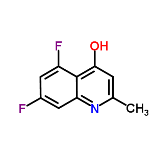 5,7-Difluoro-4-hydroxy-2-methyl-quinolineStructure,288151-40-6Structure 5,7-Difluoro-4-hydroxy-2-methyl-quinoline Structure,288151-40-6Structure