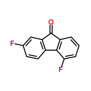 2,5-二氟-9H-芴-9-酮結構式_2969-61-1結構式