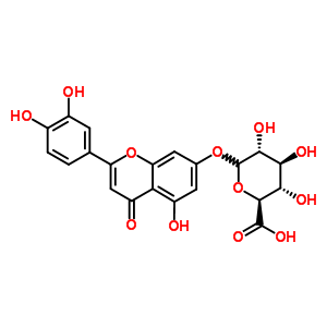 木犀草素-7-葡糖苷酸結(jié)構(gòu)式_29741-10-4結(jié)構(gòu)式