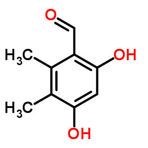 Benzaldehyde,4,6-dihydroxy-2,3-dimethyl-Structure,2990-31-0Structure Benzaldehyde,4,6-dihydroxy-2,3-dimethyl- Structure,2990-31-0Structure