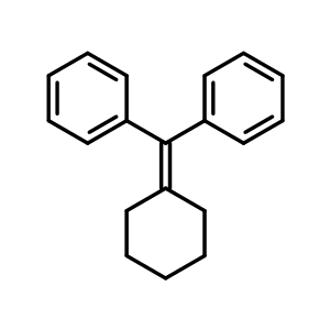 Benzene,1,1-(cyclohexylidenemethylene)bis-Structure,30125-24-7Structure Benzene,1,1-(cyclohexylidenemethylene)bis- Structure,30125-24-7Structure