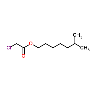 Chloroacetic acid 6-methylheptyl esterStructure,30753-73-2Structure Chloroacetic acid 6-methylheptyl ester Structure,30753-73-2Structure
