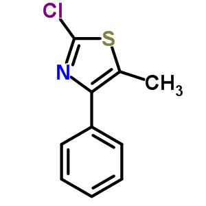 2-Chloro-5-methyl -4-phenylthiazoleStructure,31784-90-4Structure 2-Chloro-5-methyl -4-phenylthiazole Structure,31784-90-4Structure