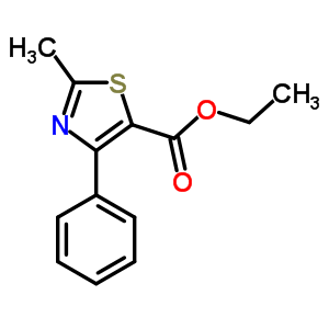Ethyl 2-methyl-4-phenyl-1,3-thiazole-5-carboxylateStructure,32043-95-1Structure Ethyl 2-methyl-4-phenyl-1,3-thiazole-5-carboxylate Structure,32043-95-1Structure