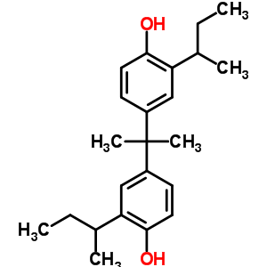 2,2-Bis(3-sec-butyl-4-hydroxyphenyl)propaneStructure,32113-46-5Structure 2,2-Bis(3-sec-butyl-4-hydroxyphenyl)propane Structure,32113-46-5Structure