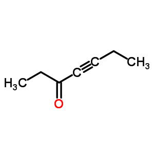 4-Heptyn-3-oneStructure,32398-68-8Structure 4-Heptyn-3-one Structure,32398-68-8Structure