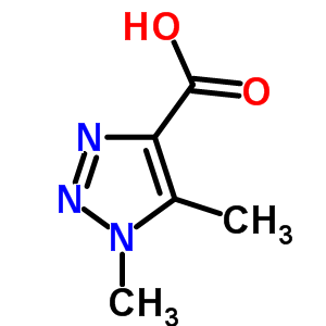 1,5-二甲基-1H-1,2,3-噻唑-4-羧酸結(jié)構(gòu)式_329064-07-5結(jié)構(gòu)式