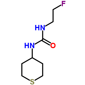 Urea,n-(2-fluoroethyl)-n-(tetrahydro-2h-thiopyran-4-yl)-Structure,33021-85-1Structure Urea,n-(2-fluoroethyl)-n-(tetrahydro-2h-thiopyran-4-yl)- Structure,33021-85-1Structure