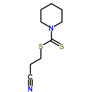 3-(Piperidine-1-carbothioylsulfanyl)propanenitrileStructure,33032-83-6Structure 3-(Piperidine-1-carbothioylsulfanyl)propanenitrile Structure,33032-83-6Structure