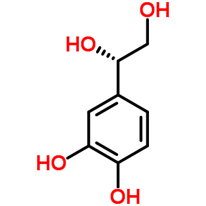 (3,4-Dihydroxyphenyl)glycolStructure,3343-19-9Structure (3,4-Dihydroxyphenyl)glycol Structure,3343-19-9Structure