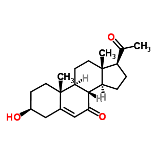 Pregn-5-ene-7,20-dione,3-beta-hydroxy-Structure,33530-84-6Structure Pregn-5-ene-7,20-dione,3-beta-hydroxy- Structure,33530-84-6Structure
