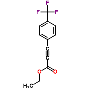 (4-Trifluoromethyl-phenyl)-propynoic acid ethyl esterStructure,337510-18-6Structure (4-Trifluoromethyl-phenyl)-propynoic acid ethyl ester Structure,337510-18-6Structure