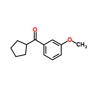 Cyclopentyl 3-methoxyphenyl ketoneStructure,339549-67-6Structure Cyclopentyl 3-methoxyphenyl ketone Structure,339549-67-6Structure