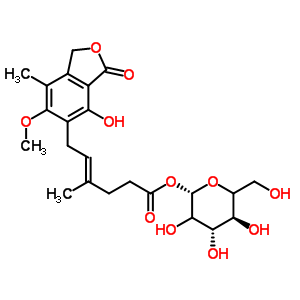 Mycophenolic acid acyl-beta-d-glucosideStructure,344562-78-3Structure Mycophenolic acid acyl-beta-d-glucoside Structure,344562-78-3Structure