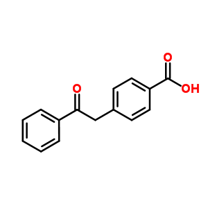 4-(2-氧代-2-苯基乙基)苯甲酸結構式_346623-13-0結構式