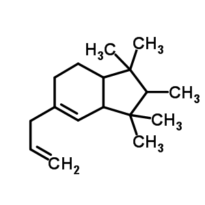 2,3,3A,4,5,7A-六氫-1,1,2,3,3-五甲基-6-(2-丙烯基)-1H-茚結(jié)構(gòu)式_351343-77-6結(jié)構(gòu)式