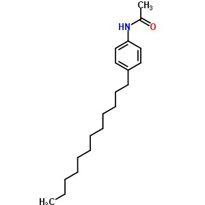 Acetamide,n-(4-dodecylphenyl)-Structure,3663-30-7Structure Acetamide,n-(4-dodecylphenyl)- Structure,3663-30-7Structure