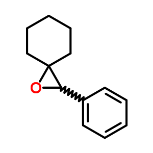 2-苯基-1-噁螺[2.5]辛烷結(jié)構(gòu)式_37545-92-9結(jié)構(gòu)式