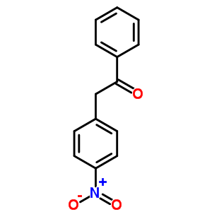 Ethanone,2-(4-nitrophenyl)-1-phenyl-Structure,3769-82-2Structure Ethanone,2-(4-nitrophenyl)-1-phenyl- Structure,3769-82-2Structure