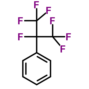 HeptafluoroisopropylbenzeneStructure,378-34-7Structure Heptafluoroisopropylbenzene Structure,378-34-7Structure