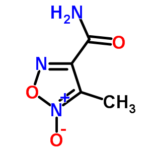 4-(Aminocarbonyl)-3-methyl-1,2,5-oxadiazole 2-oxideStructure,37895-44-6Structure 4-(Aminocarbonyl)-3-methyl-1,2,5-oxadiazole 2-oxide Structure,37895-44-6Structure