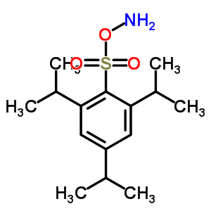 O-(2,4,6-三丙烷-2-基苯基)磺?；u胺結構式_38202-21-0結構式