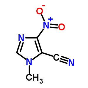 1-Methyl-4-nitroimidazole-5-carbonitrileStructure,40648-96-2Structure 1-Methyl-4-nitroimidazole-5-carbonitrile Structure,40648-96-2Structure