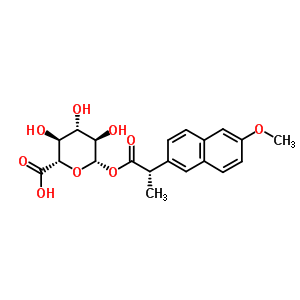 Naproxen glucuronideStructure,41945-43-1Structure Naproxen glucuronide Structure,41945-43-1Structure
