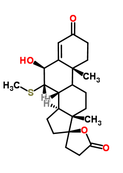 6Beta-hydroxy-7alpha-(thiomethyl) spironolactoneStructure,42219-60-3Structure 6Beta-hydroxy-7alpha-(thiomethyl) spironolactone Structure,42219-60-3Structure