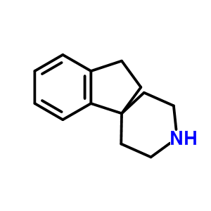 2,3-二氫螺(茚-1,4-哌啶)結(jié)構(gòu)式_428-38-6結(jié)構(gòu)式