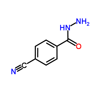 4-氰基苯肼結(jié)構(gòu)式_43038-36-4結(jié)構(gòu)式