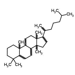 羊毛甾烷結(jié)構(gòu)式_474-20-4結(jié)構(gòu)式