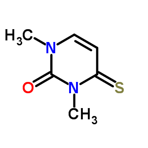 1,3-Dimethyl-4-sulfanylidene-pyrimidin-2-oneStructure,49785-67-3Structure 1,3-Dimethyl-4-sulfanylidene-pyrimidin-2-one Structure,49785-67-3Structure