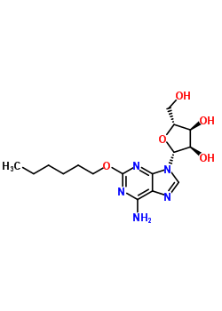 2-HexyloxyadenosineStructure,50257-95-9Structure 2-Hexyloxyadenosine Structure,50257-95-9Structure