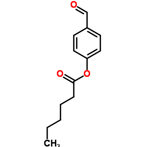 Hexanoic acid 4-formylphenyl esterStructure,50262-51-6Structure Hexanoic acid 4-formylphenyl ester Structure,50262-51-6Structure