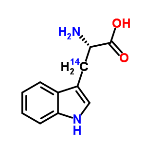 L-色氨酸-beta-14C結(jié)構(gòu)式_50373-34-7結(jié)構(gòu)式