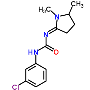 1-(M-chlorophenyl)-3-(1,5-dimethylpyrrolidin-2-ylidene)ureaStructure,50529-36-7Structure 1-(M-chlorophenyl)-3-(1,5-dimethylpyrrolidin-2-ylidene)urea Structure,50529-36-7Structure
