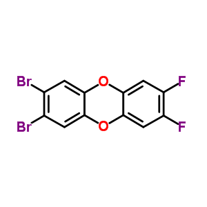 2,3-Dibromo-7,8-difluorodibenzo-p-dioxinStructure,50585-43-8Structure 2,3-Dibromo-7,8-difluorodibenzo-p-dioxin Structure,50585-43-8Structure