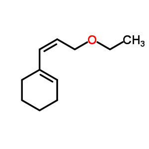 1-[(Z)-3-乙氧基-1-丙烯基]-1-環(huán)己烯結(jié)構(gòu)式_51149-78-1結(jié)構(gòu)式