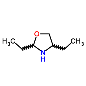 Oxazolidine, 2,4-diethyl-Structure,53019-57-1Structure Oxazolidine, 2,4-diethyl- Structure,53019-57-1Structure