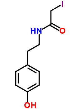 N-(2-(4-hydroxyphenyl)ethyl)-2-iodo-acetamideStructure,53527-07-4Structure N-(2-(4-hydroxyphenyl)ethyl)-2-iodo-acetamide Structure,53527-07-4Structure