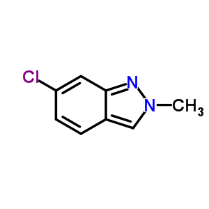 2H-Indazole, 6-chloro-2-methyl-Structure,541539-87-1Structure 2H-Indazole, 6-chloro-2-methyl- Structure,541539-87-1Structure