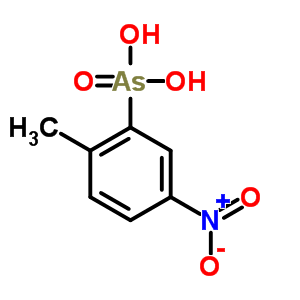 Arsonic acid,(2-methyl-5-nitrophenyl)-(9ci)Structure,5434-38-8Structure Arsonic acid,(2-methyl-5-nitrophenyl)-(9ci) Structure,5434-38-8Structure
